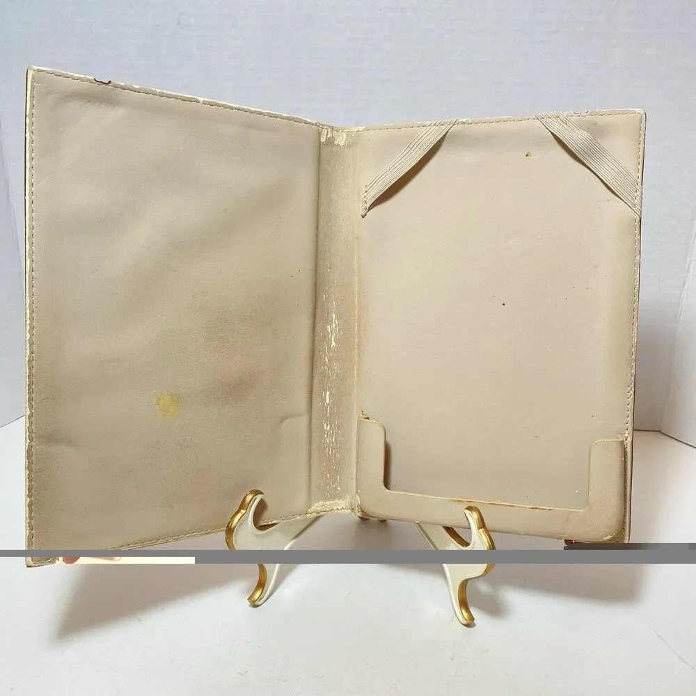 Nook Genuine Leather Cover Tan Brown 6x8” Barnes&Noble Elastic Closure Preowned